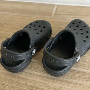 Baby/toddler classic clog crocs in black